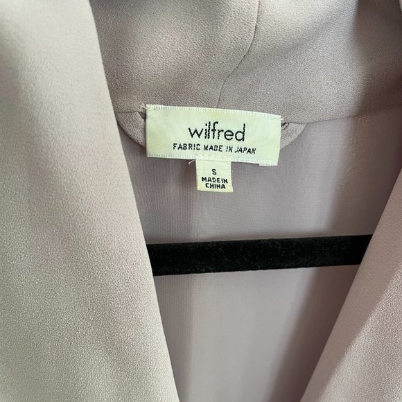 Aritzia (Wilfred) Silk Dress in Lavender Shade (Size S) - Picture 3 of 4